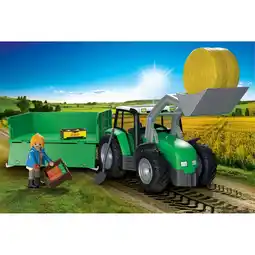 Netto Marken-Discount Playmobil Traktor mit Anhänger Angebot