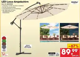 Netto Marken-Discount SWING LED Luxus-Ampelschirm Angebot