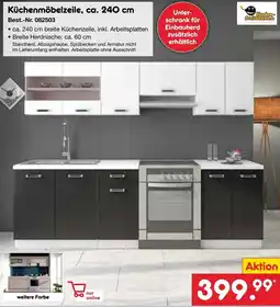 Netto Marken-Discount Küchenmöbelzeile, ca. 240 cm Angebot