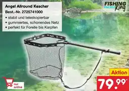 Netto Marken-Discount FISHING King Angel Allround Kescher Angebot