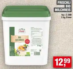 Handelshof Frischli bio milchreis Angebot