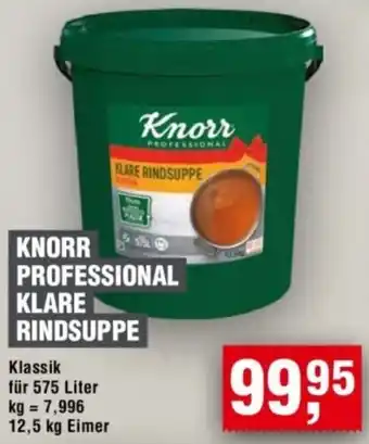 Handelshof Knorr professional klare rindsuppe Angebot