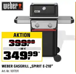 OBI WEBER GASGRILL „SPIRIT E-210" Angebot