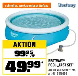 OBI BESTWAY POOL ,,FAST SET" Angebot