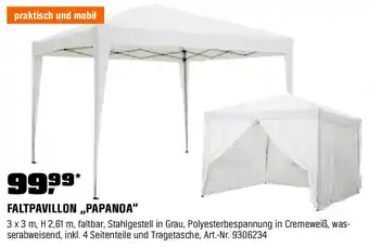 OBI FALTPAVILLON ,,PAPANOA" Angebot