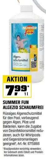OBI SUMMER FUN ALGEZID SCHAUMFREI Angebot