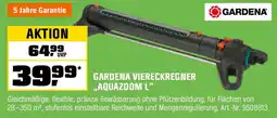 OBI GARDENA VIERECKREGNER ,,AQUAZOOM L" Angebot