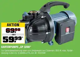 OBI GARTENPUMPE,,GP 3200" Angebot