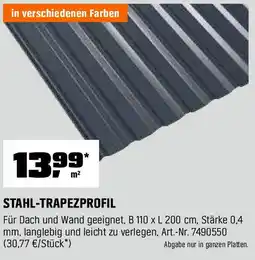 OBI STAHL-TRAPEZPROFIL Angebot