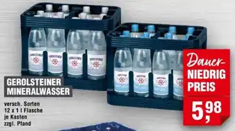 Handelshof Gerolsteiner mineralwasser Angebot