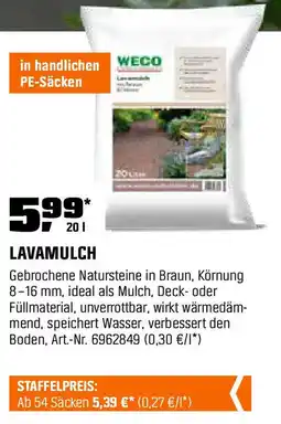 OBI LAVAMULCH Angebot