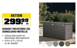 OBI BIOHORT FREIZEITBOX 130 DUNKELGRAU-METALLIC Angebot