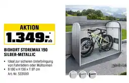 OBI BIOHORT STOREMAX 190 SILBER-METALLIC Angebot