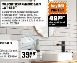 OBI WASCHTISCHARMATUR BALIV "WT-5891" Angebot