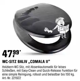 OBI WC-SITZ BALIV „COMALA II" Angebot