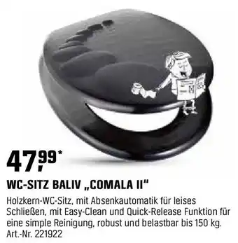 OBI WC-SITZ BALIV „COMALA II" Angebot