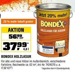 OBI BONDEX HOLZLASUR Angebot