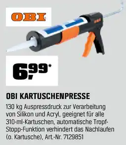 OBI OBI KARTUSCHENPRESSE Angebot