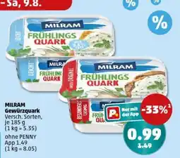 PENNY Milram Gewürzquark Angebot