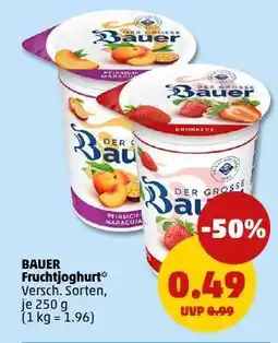 PENNY Bauer Fruchtjoghurt Angebot