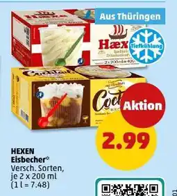PENNY HEXEN Eisbecher Angebot