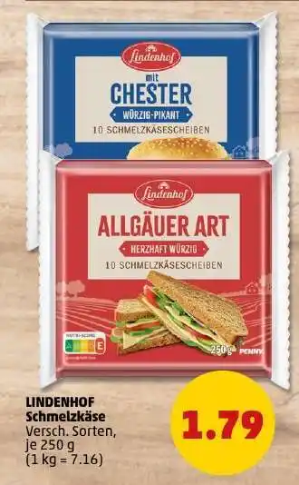 PENNY LINDENHOF Schmelzkäse Angebot
