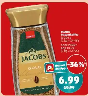 PENNY JACOBS Instantkaffee Angebot