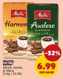 PENNY Melitta Kaffee Angebot