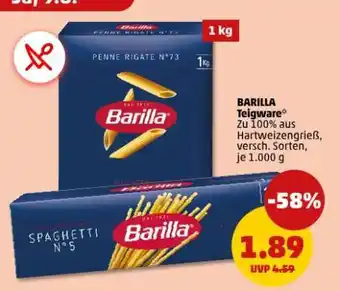 PENNY BARILLA Teigware Angebot