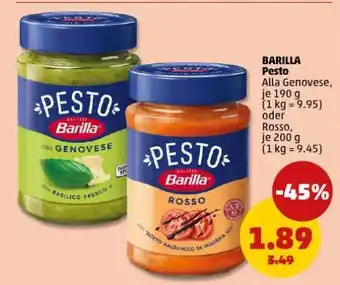 PENNY Barilla Pesto Angebot