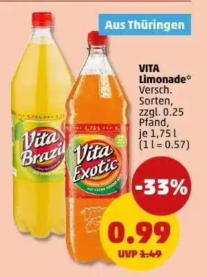 PENNY VITA Limonade Angebot