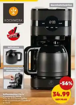 PENNY Kaffeemaschine 15674 Angebot