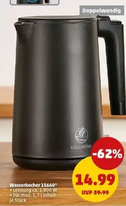 PENNY Wasserkocher 15660 Angebot