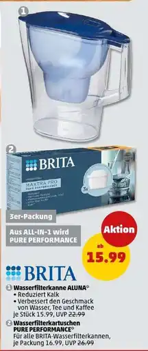 PENNY Wasserfilterkanne ALUNA Angebot