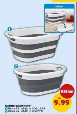 PENNY Faltbarer Wäschekorb Angebot