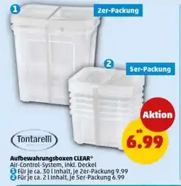 PENNY Aufbewahrungsboxen CLEAR Angebot