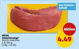 PENNY RÄTZEL Schweinezunge Angebot