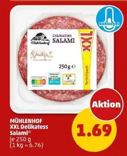 PENNY MÜHLENHOF XXL Delikatess Salami Angebot