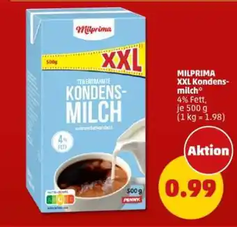 PENNY MILPRIMA XXL Kondensmilch Angebot