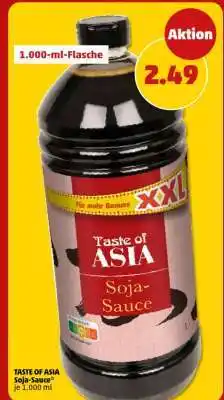 PENNY TASTE OF ASIA Soja-Sauce Angebot