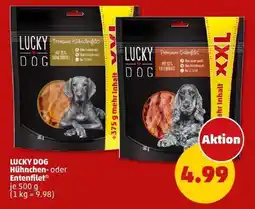 PENNY LUCKY DOG Hähnchen- oder Entenfilet Angebot