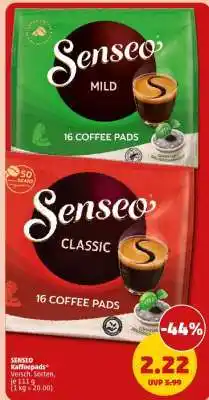 PENNY SENSEO Kaffeepads Angebot