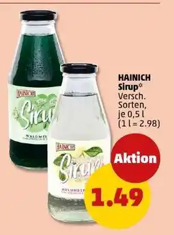 PENNY Hainich Sirup Angebot