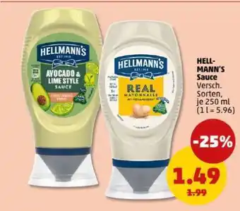 PENNY HELLMANN'S Sauce Angebot