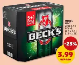 PENNY Beck's Pils Angebot