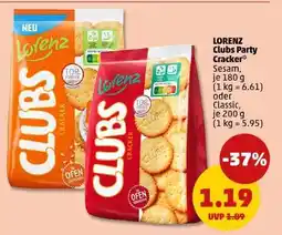 PENNY LORENZ Clubs Party- Cracker Angebot