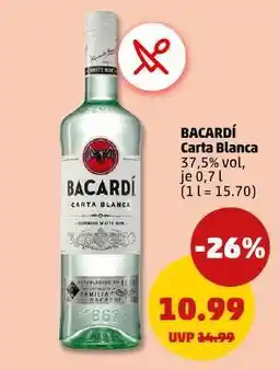 PENNY BACARDI Carta Blanca Angebot