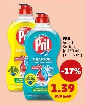 PENNY PRIL Versch. Sorten, je 450 ml Angebot