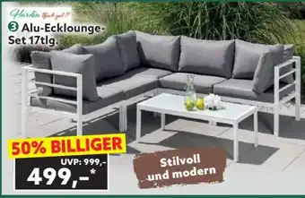 Norma Alu-Ecklounge-Set 17tlg Angebot