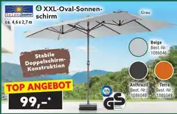 Norma XXL-Oval-Sonnenschirm Angebot
